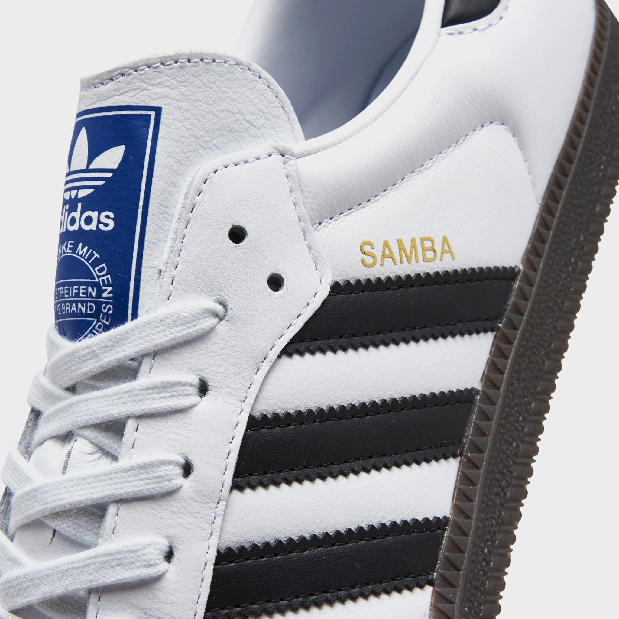adidas Originals Samba OG Cloud White / Core Black - Clear Granite Impact Resistant Cushioning
