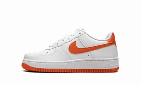 AIR FORCE 1 GS "Pure Platinum/Metallic Silver" Open Toe Breath Comfort