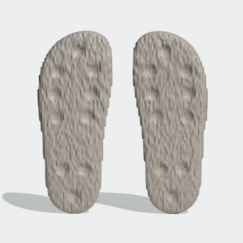 Adidas Men's Adilette 22 Slides - Light Brown / Core Black Gym-Ready