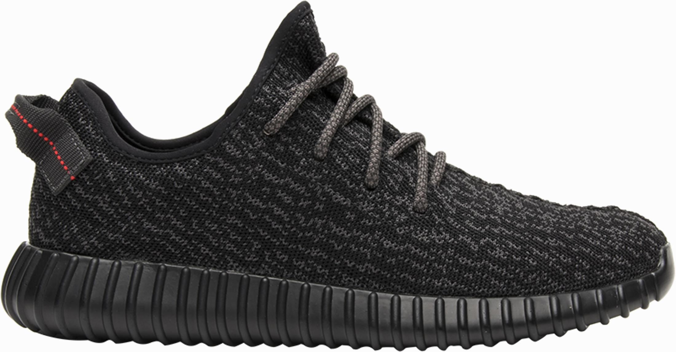 Full Grip Woven Textile Yeezy Boost 350 'Pirate Black' 2023 - BB5350