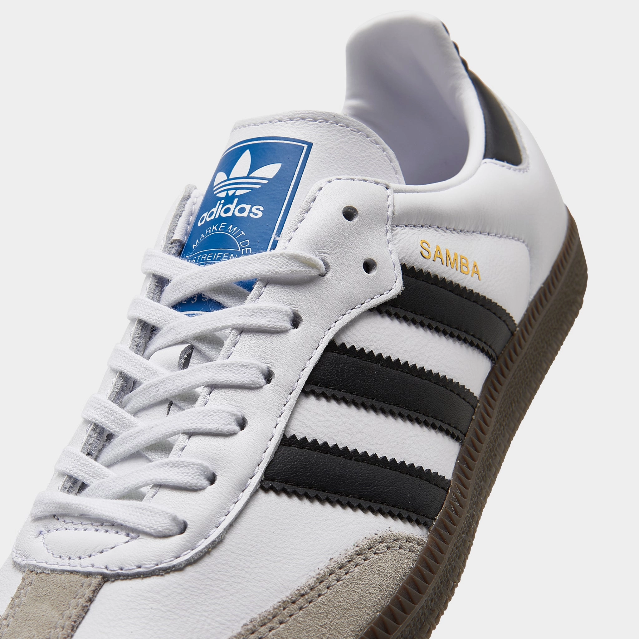 Non Toxic Materials adidas Originals Juniors' Samba OG Core White / Core Black - Gum