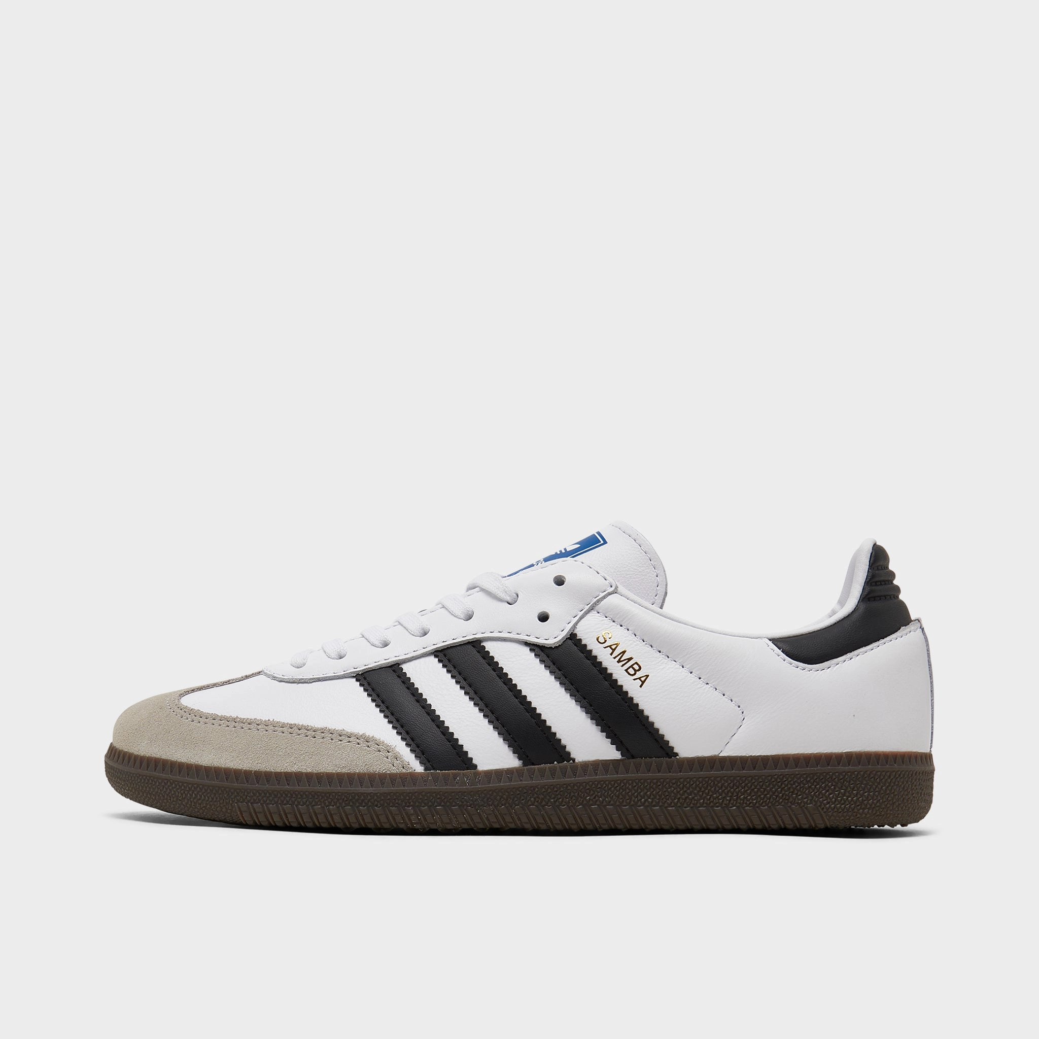 Plush Lining Lean Build adidas Originals Juniors' Samba OG Core White / Core Black - Gum