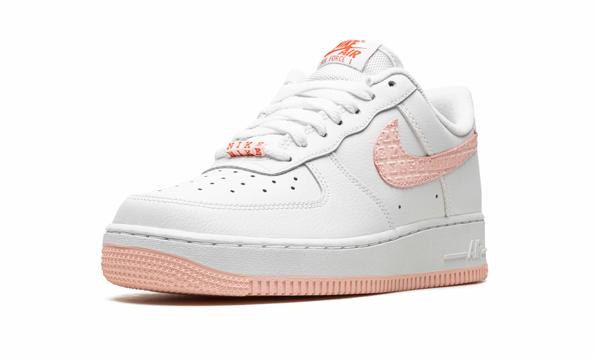 AIR FORCE 1 LO MNS WMNS "Valentine's Day 2022" Leather   upper