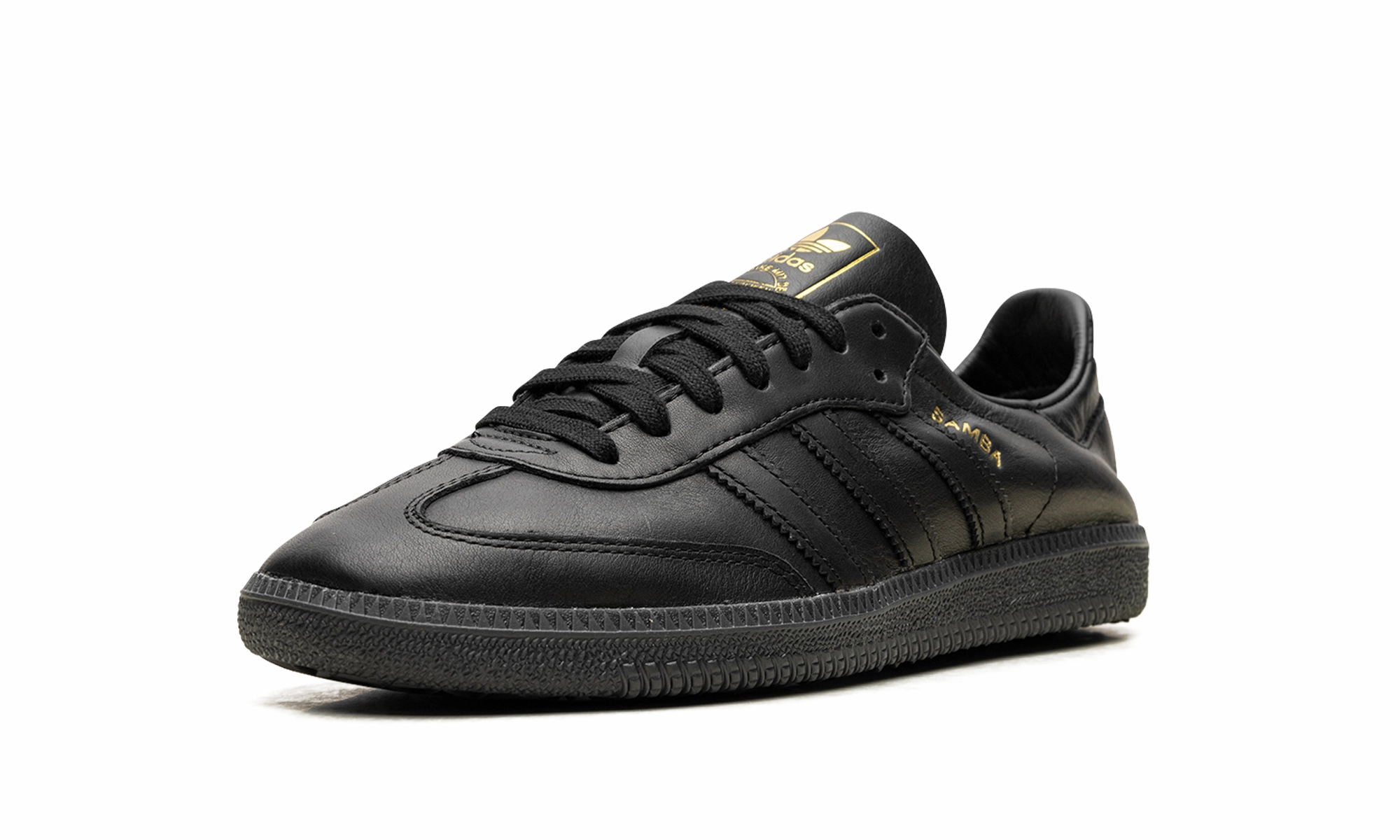Adjustable lacing Waterproof Option Samba Decon "Black / Gold Metallic"