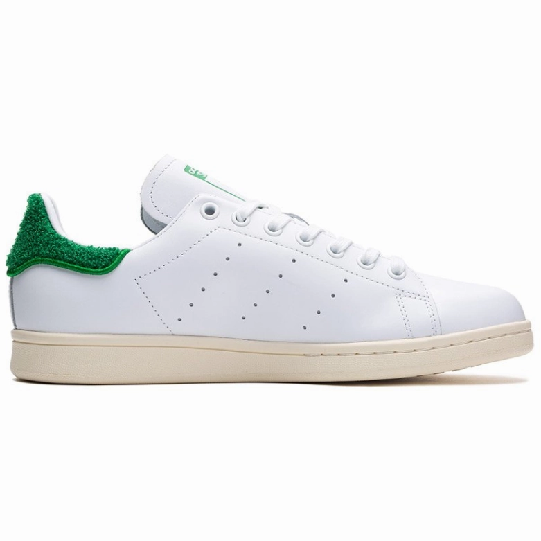 Muscle Friendly Adidas Men's Stan Smith Homer Simpson Shoes - White / Green / Gold