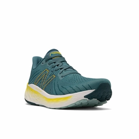 Fresh Foam X Vongo v5 - Deep Sea with Sulphur Yellow - Men's basketball - compatible shoes leisure - time shoes