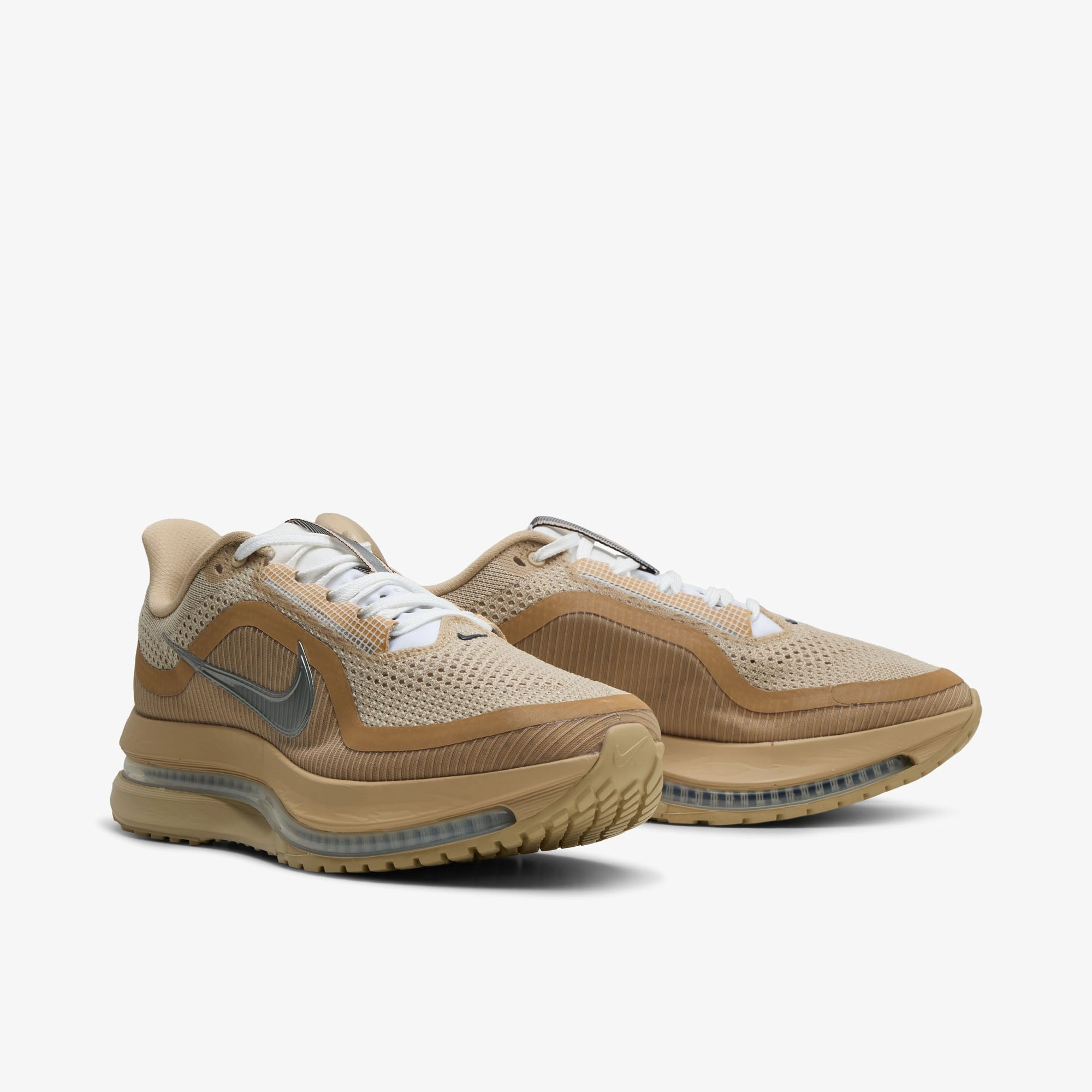 Asics Gel-Kayano agility equipment Nike Pegasus Premium SP Mushroom / Metallic Silver - White