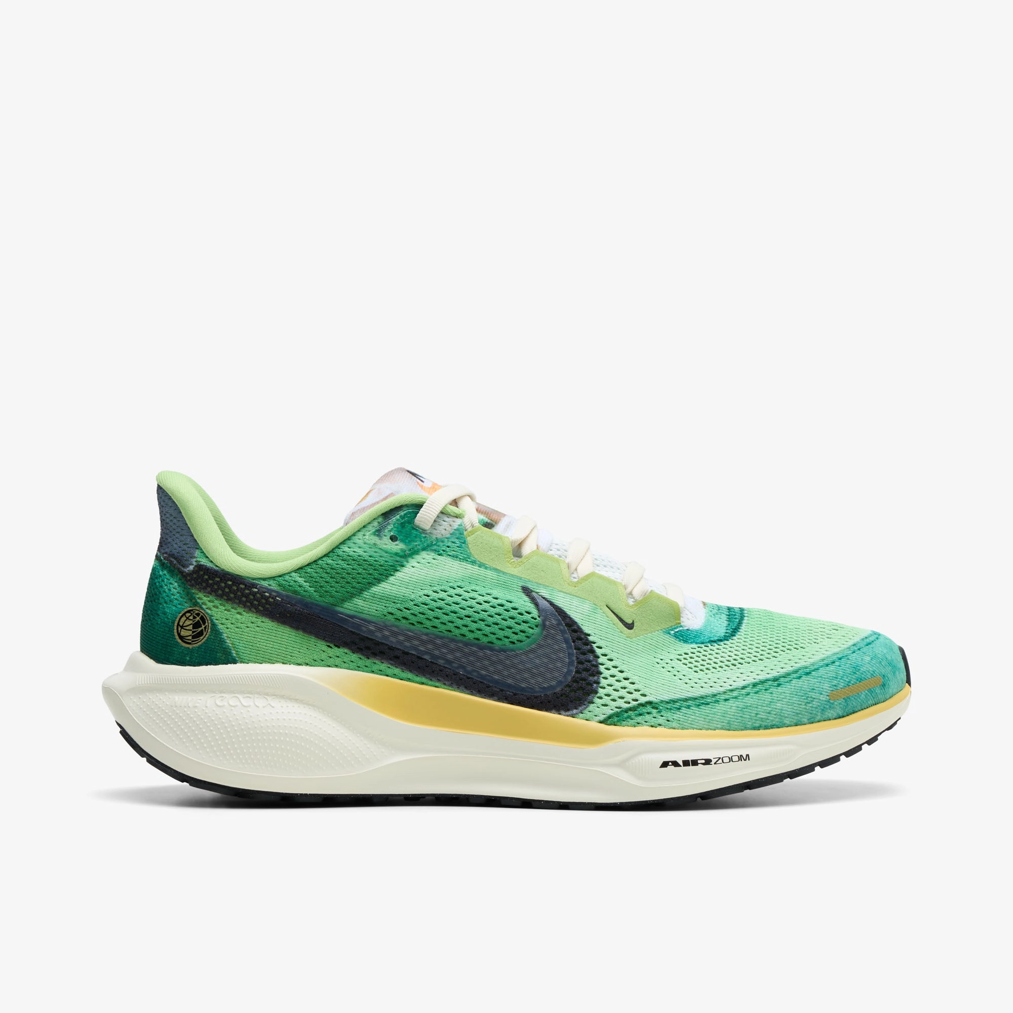 fixed - insole - feature shoes Nike Pegasus 41 SE Multi-Colour / Vivid Green - Dark Apple