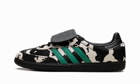Samba LT WMNS "Cow Print Black White" City Casual Textile Upper