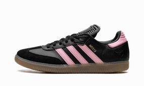 Meet Walk Lined Inside Samba Messi Indoor "Core Black / Gold Metallic / Gum"