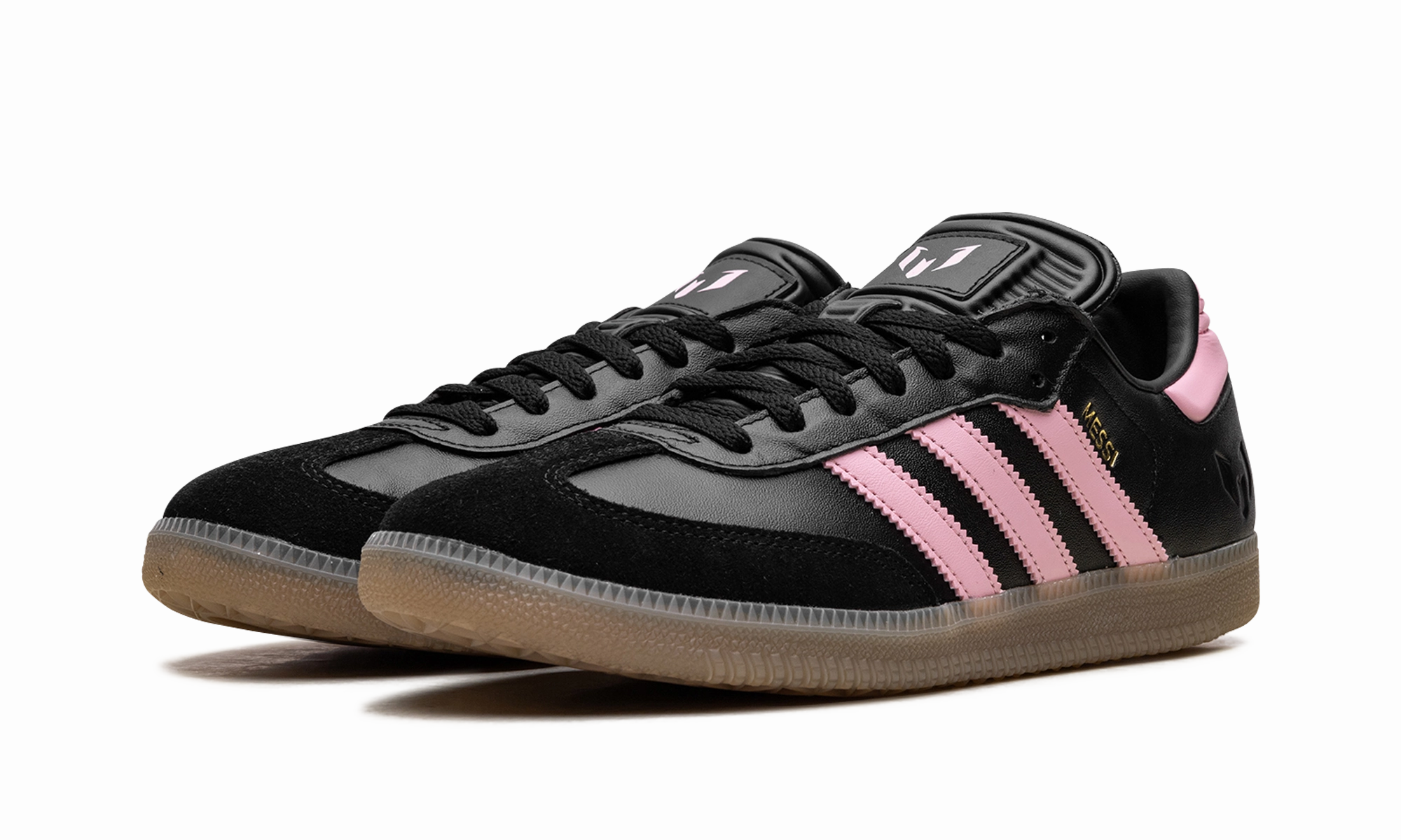 Samba Messi Indoor "Core Black / Gold Metallic / Gum" Ice Hike