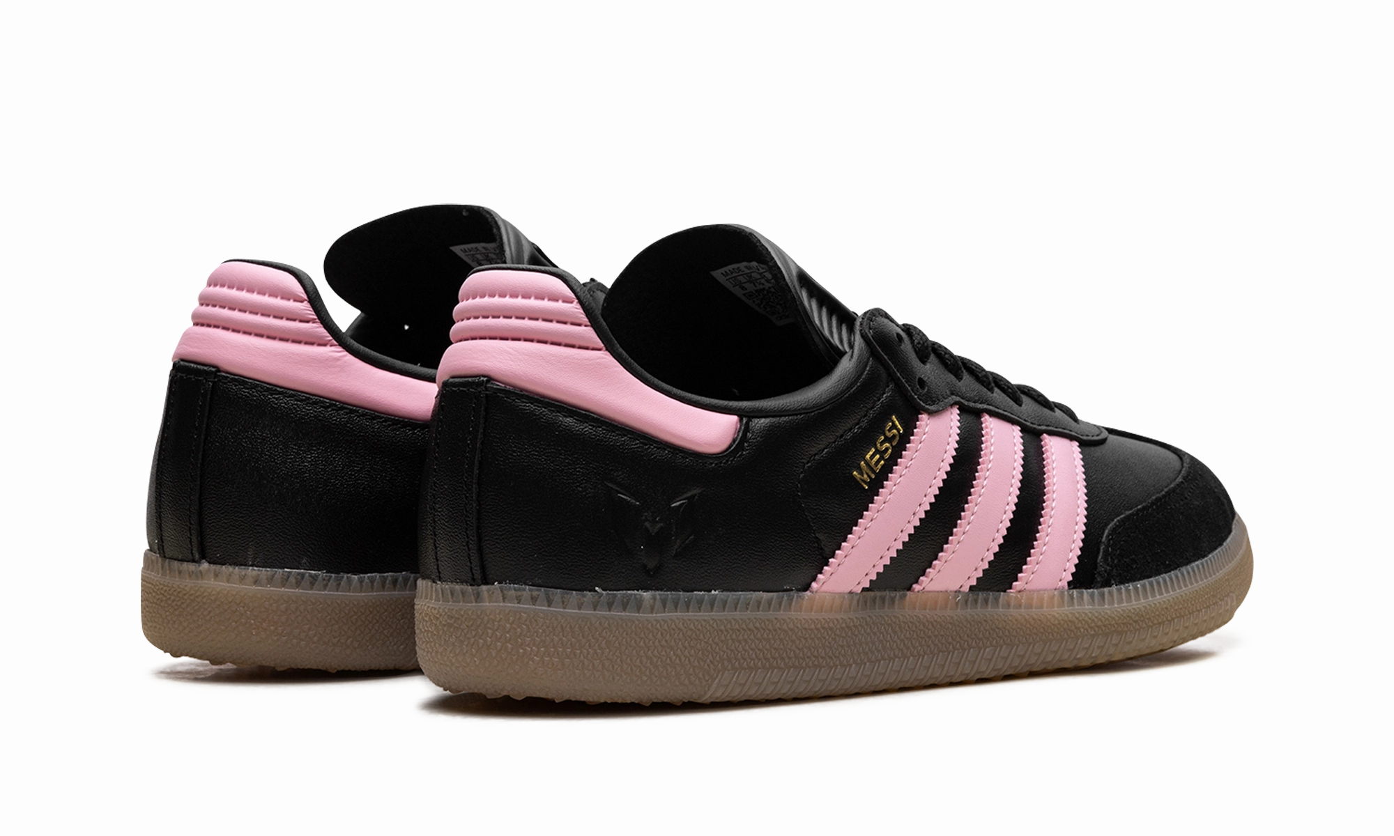 Samba Messi Indoor "Core Black / Gold Metallic / Gum" Chill Mode Modern Taste