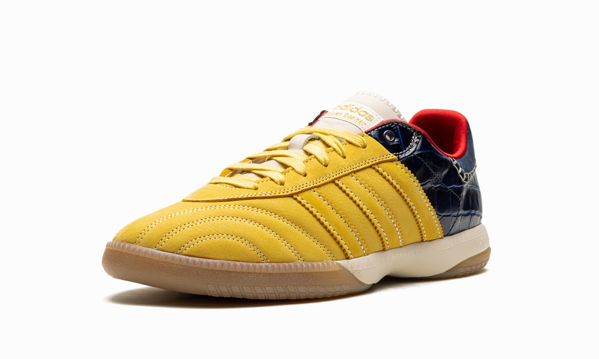 Spin Step Urban Walker Samba Millenium "Wales Bonner - Fade Gold / Navy Croc"