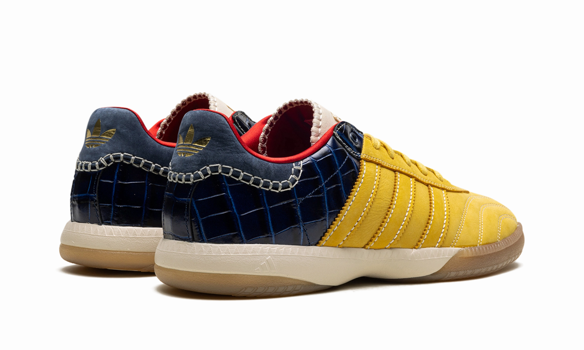 Samba Millenium "Wales Bonner - Fade Gold / Navy Croc" Easy Drive Student wear