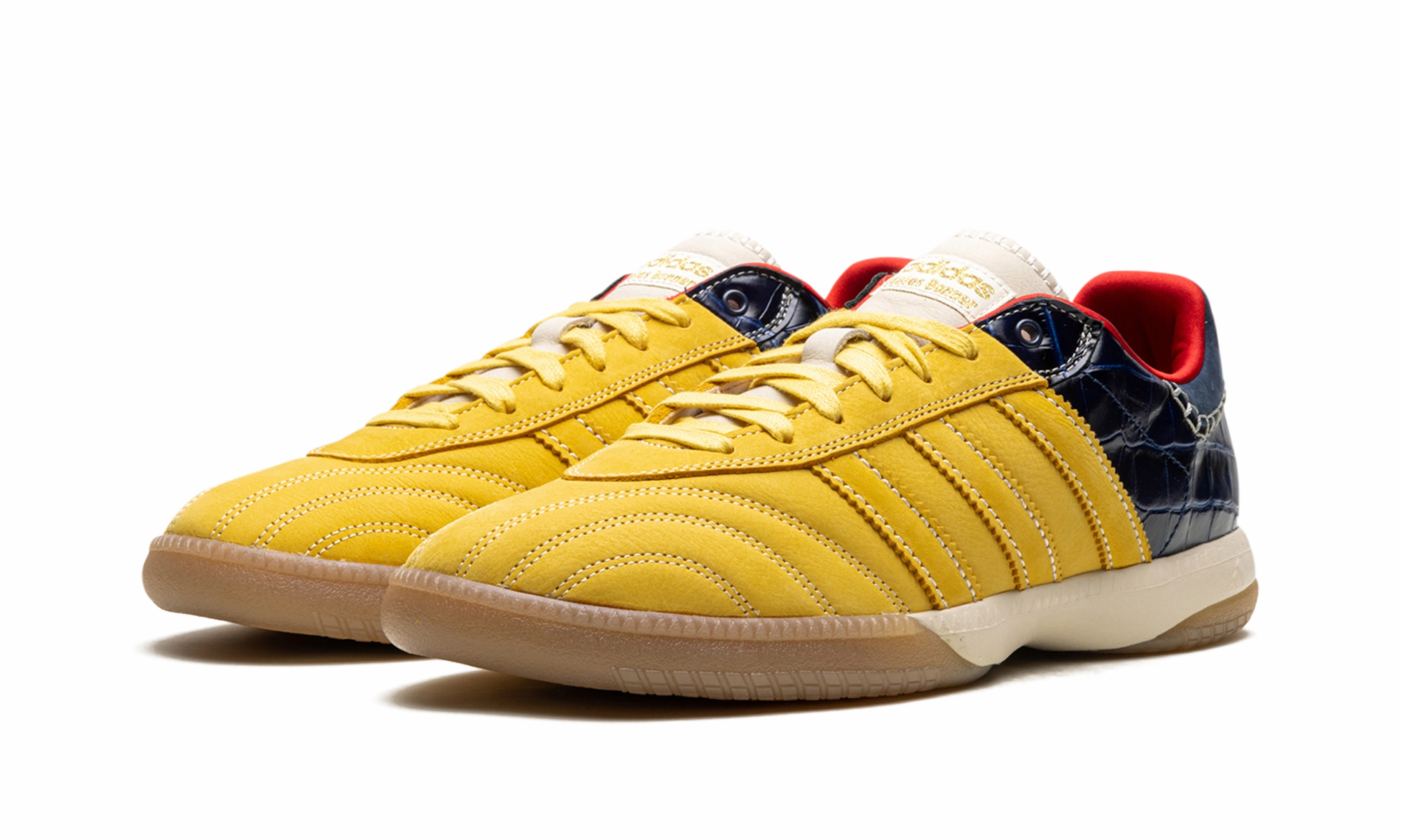 Water resistant coating Samba Millenium "Wales Bonner - Fade Gold / Navy Croc"