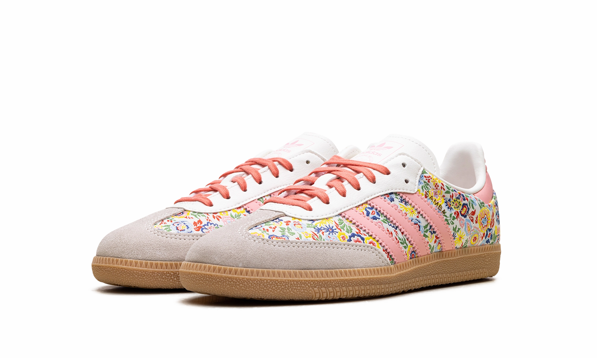 comfort features Samba OG GS "Liberty London Floral Embroidery"