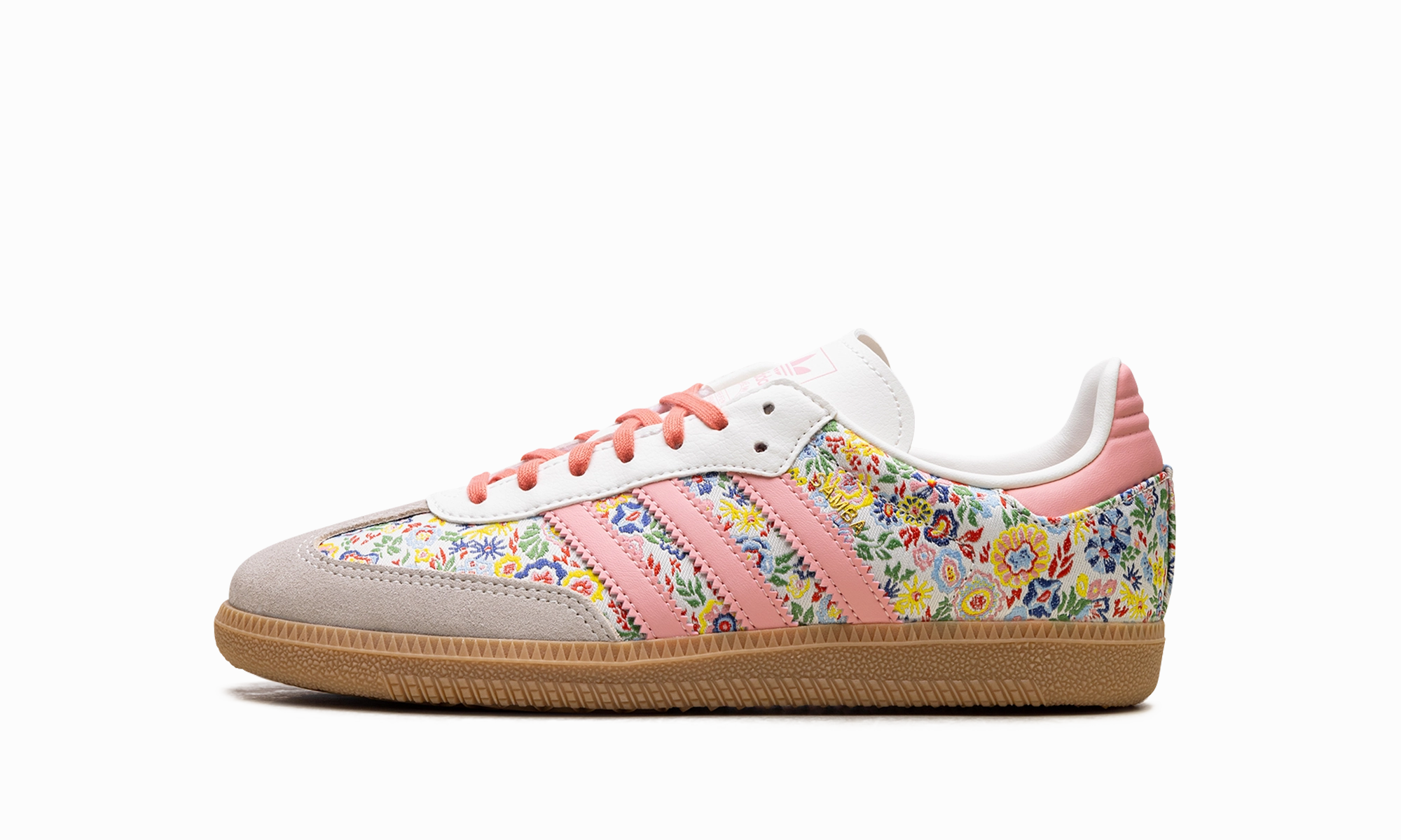 Casual Style Weightless Feel Samba OG GS "Liberty London Floral Embroidery"