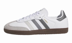 Planet Run Samba OG GS "White Grey"