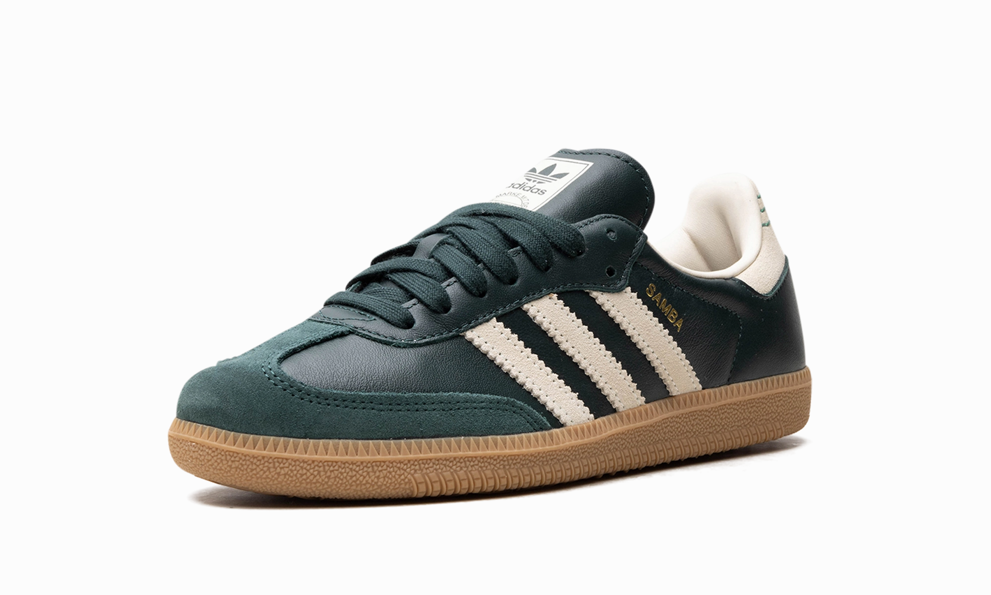 Kick Back Samba OG "Shadow Green Cream White Gold Metallic"