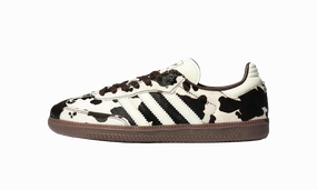 Comfort Padding Sustainable Rubber Compound Samba OG Wmns "Cow Print - White"