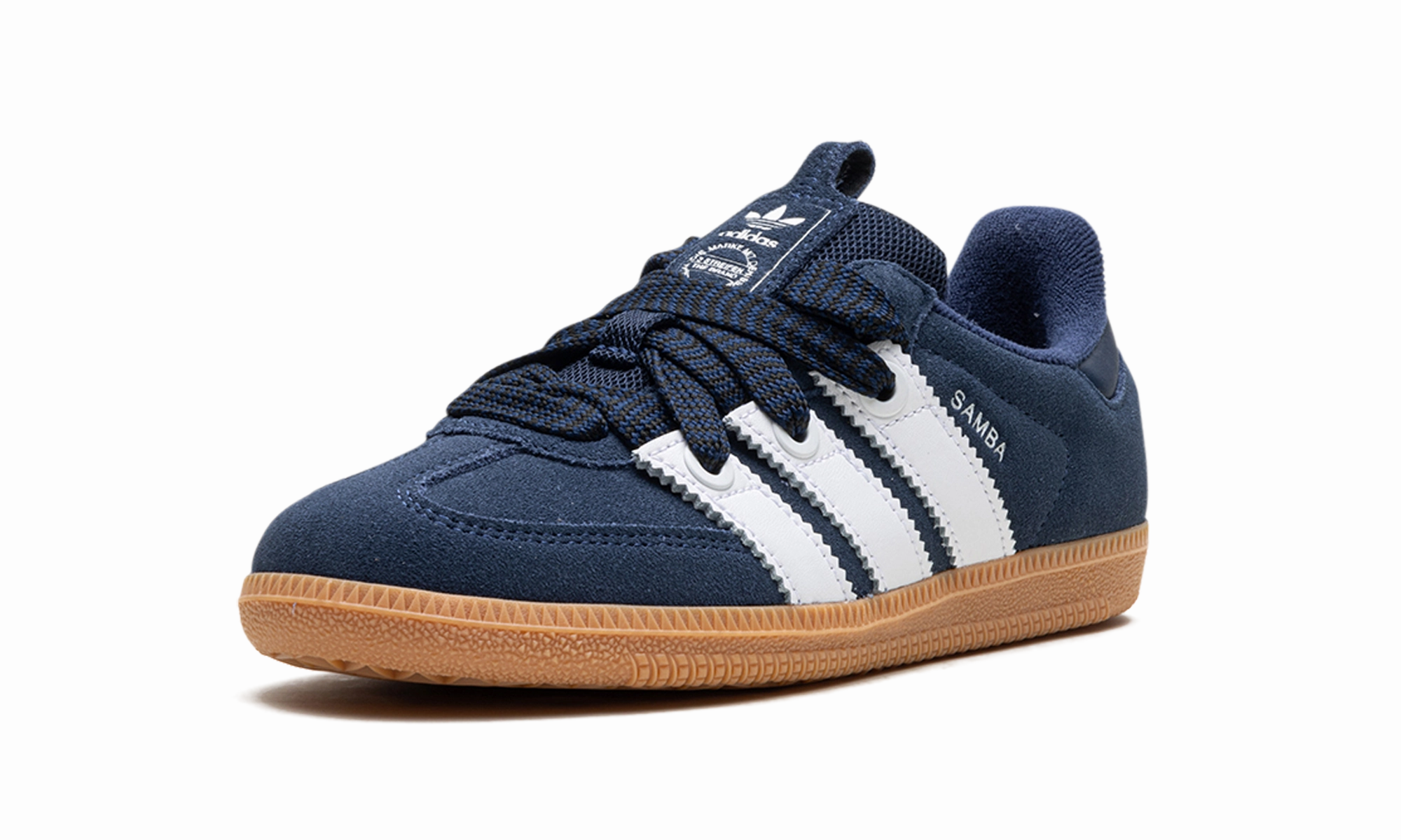 Samba OG WMNS "Night Indigo" Zero Fuss Smooth Soles