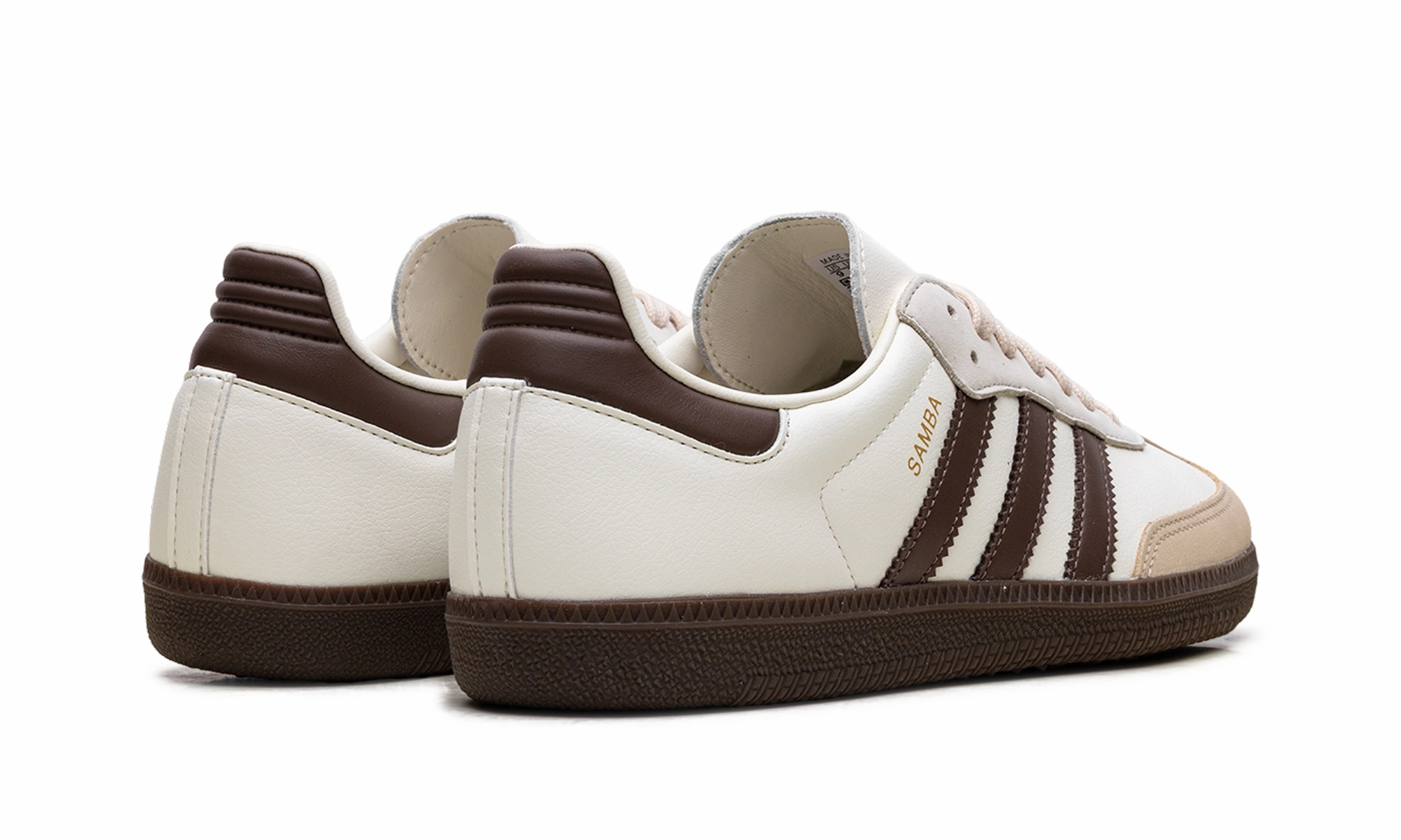 Samba OG WMNS "Off White Earth Strata Gum" Soft Motion