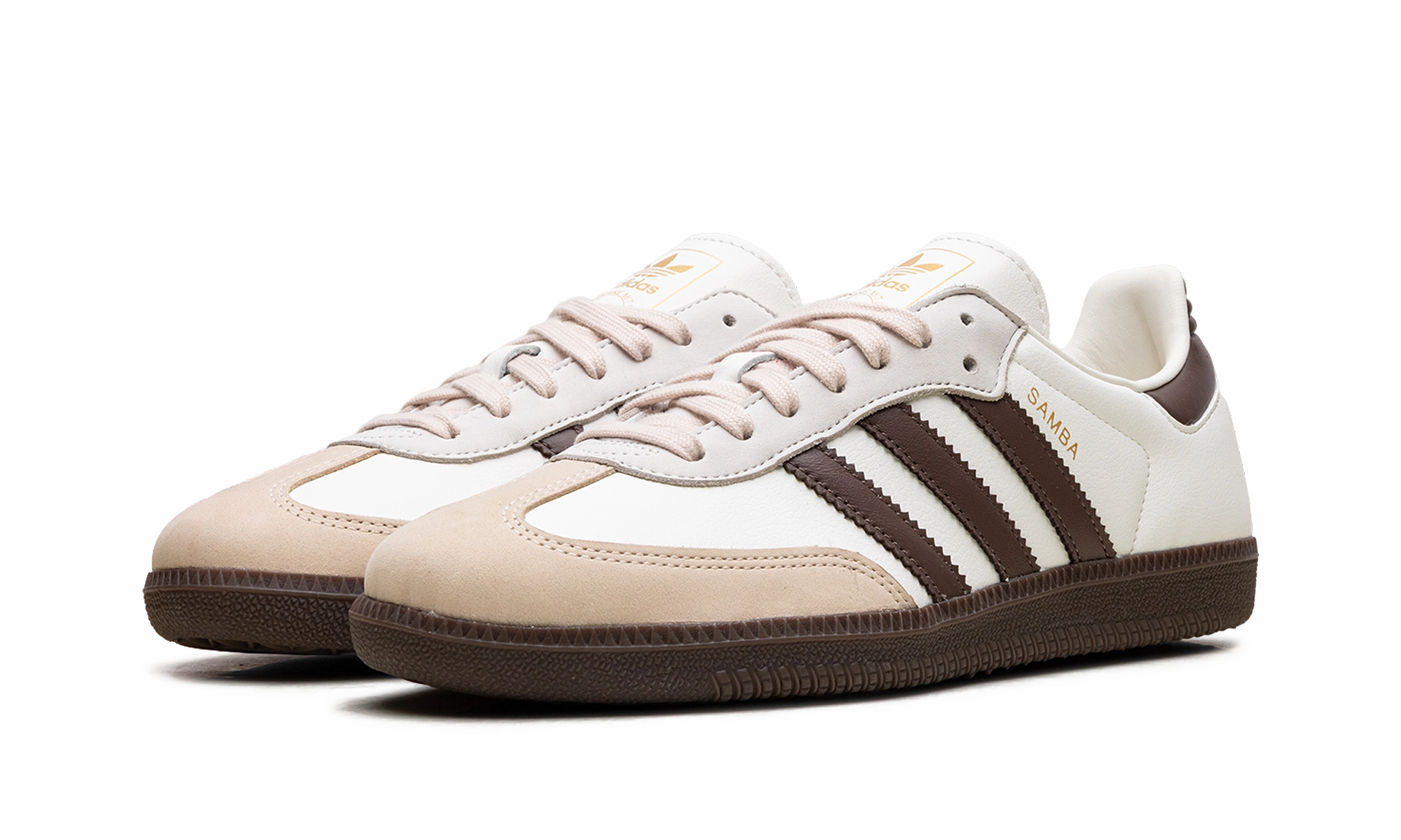 Comfortable Arch Support Comfortable Feeling Samba OG WMNS "Off White Earth Strata Gum"