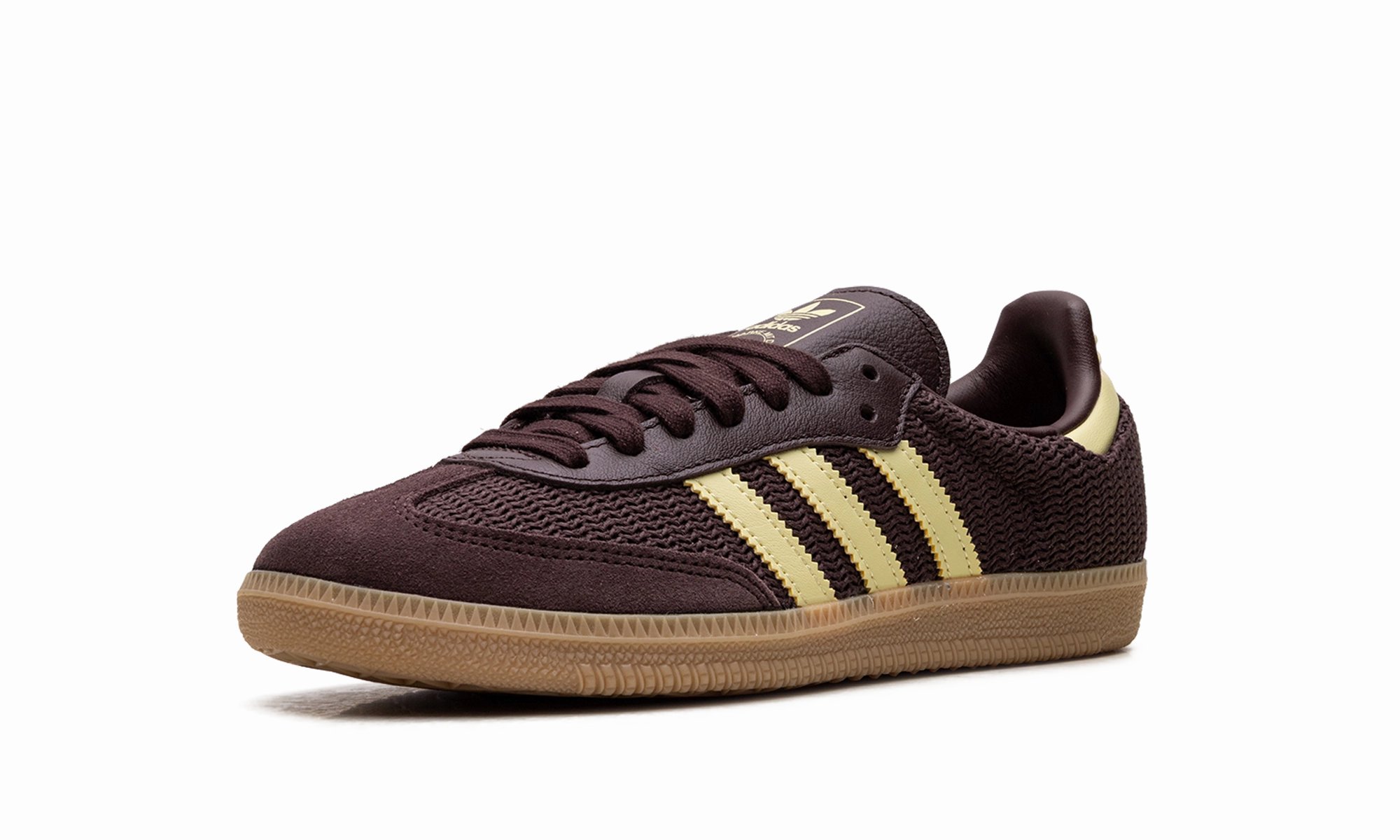 Relaxed Look Zero Break In Period Samba OG WMNS "Shadow Brown Powder Yellow"