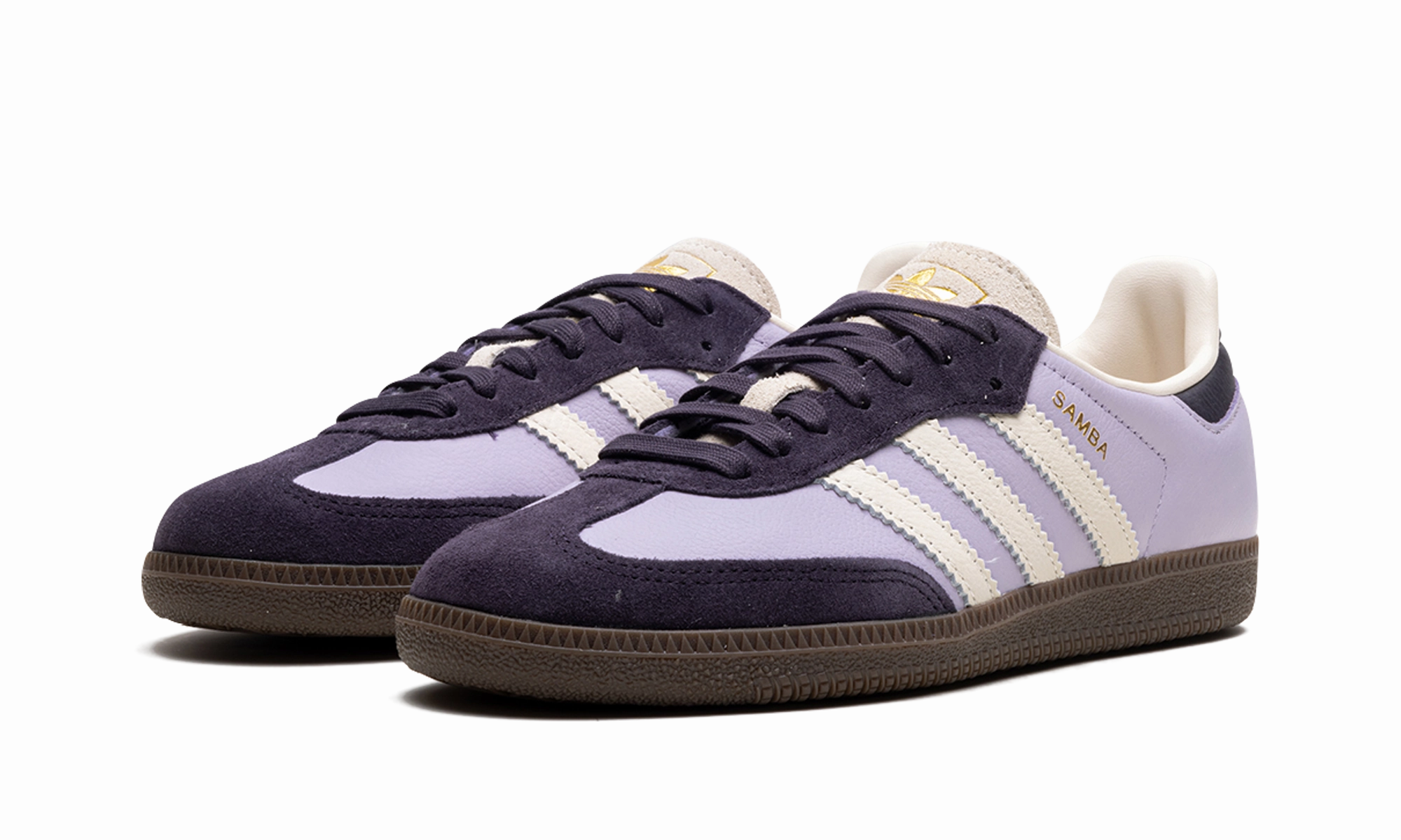 Samba OG WMNS "Silver Dawn Aurora Black" Sport Street