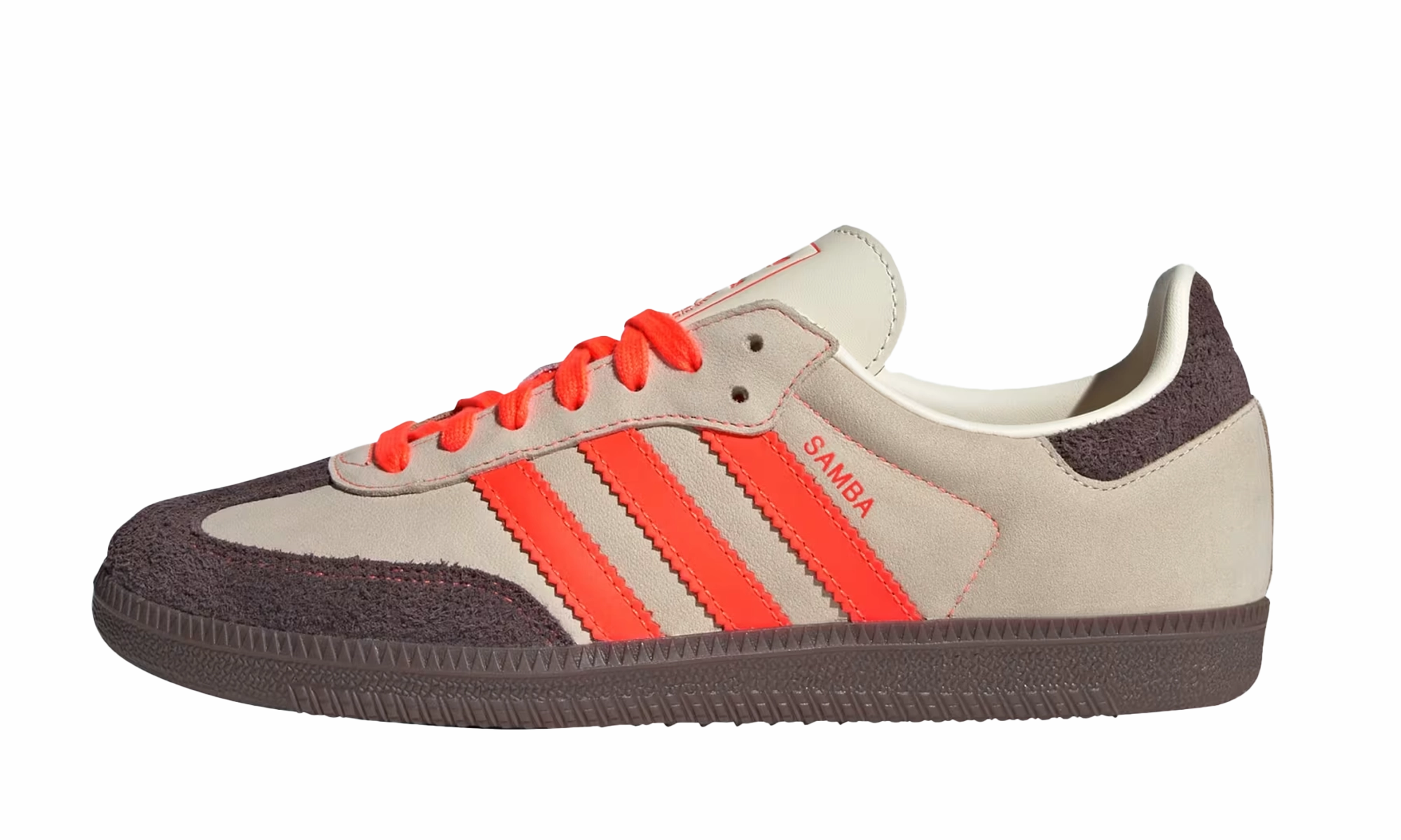 Samba OG WMNS "Solar Orange Cream" Motion Balance Minimal Texture