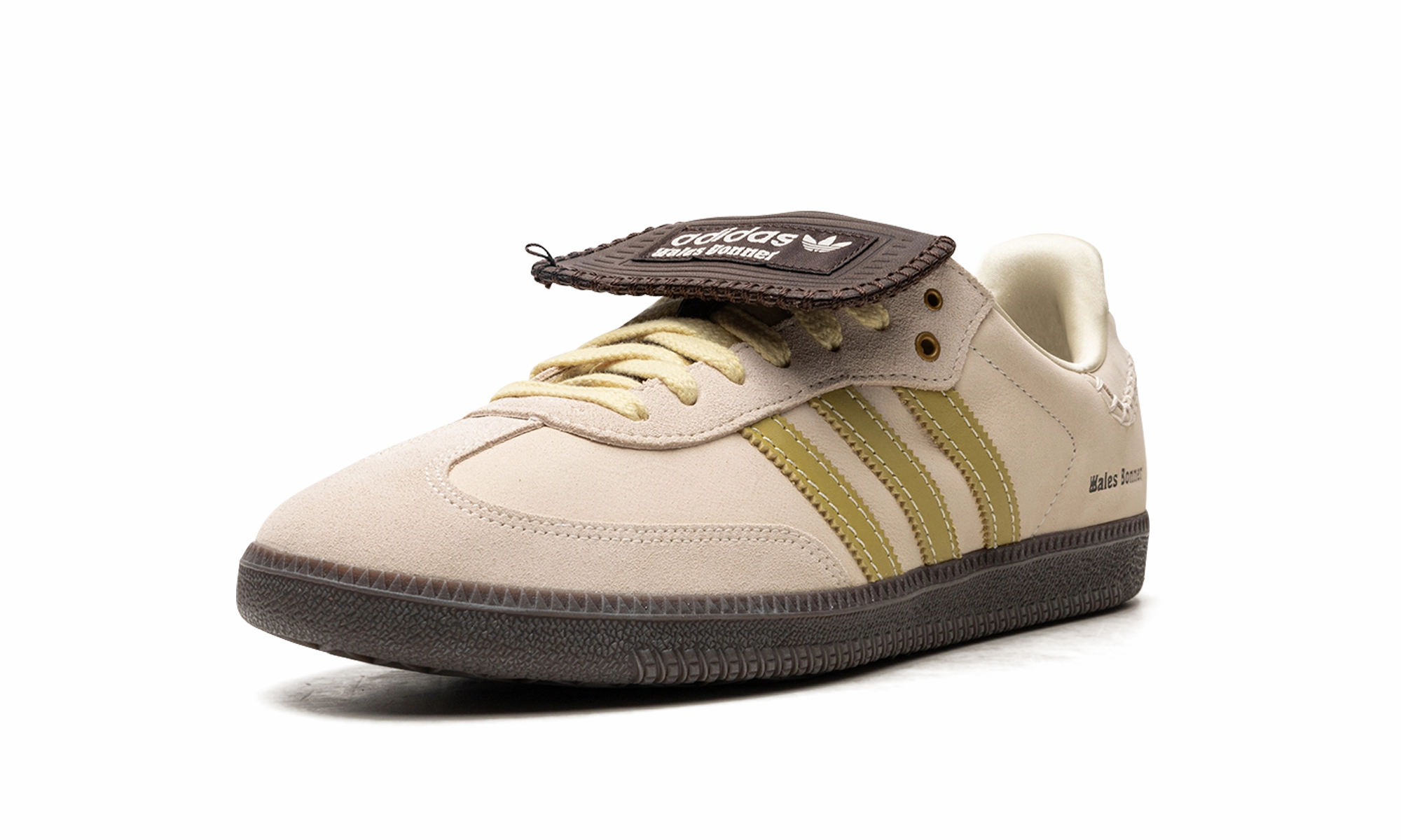 Samba "Wales Bonner - Cream / Yellow" Slip On Convenience Active Lifestyle