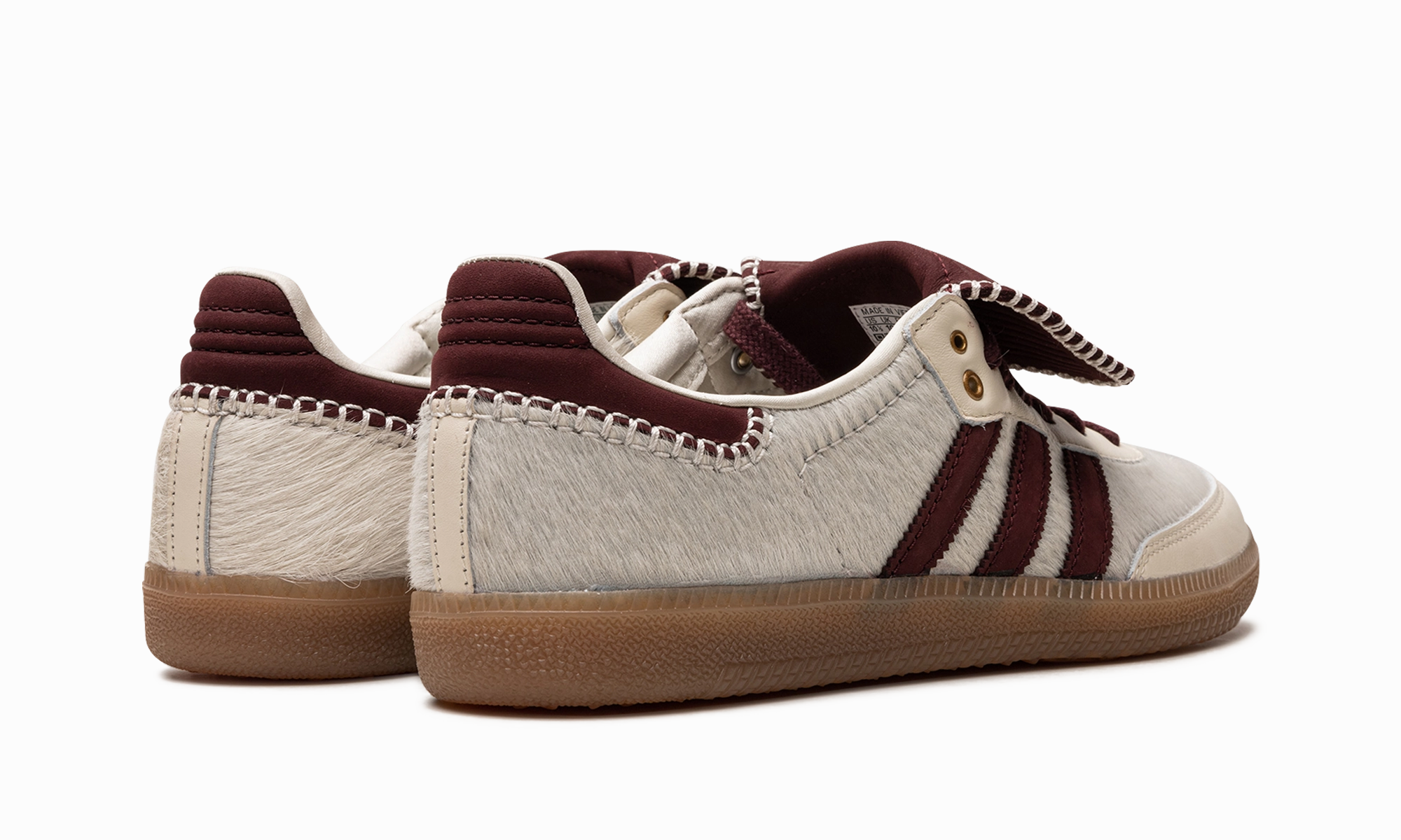 Samba "Wales Bonner - Cream White Pony" Rubber Traction