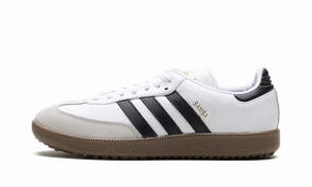 Samba Spikeless Golf "White Black Gum" Zero Break In Period Comfort Straps