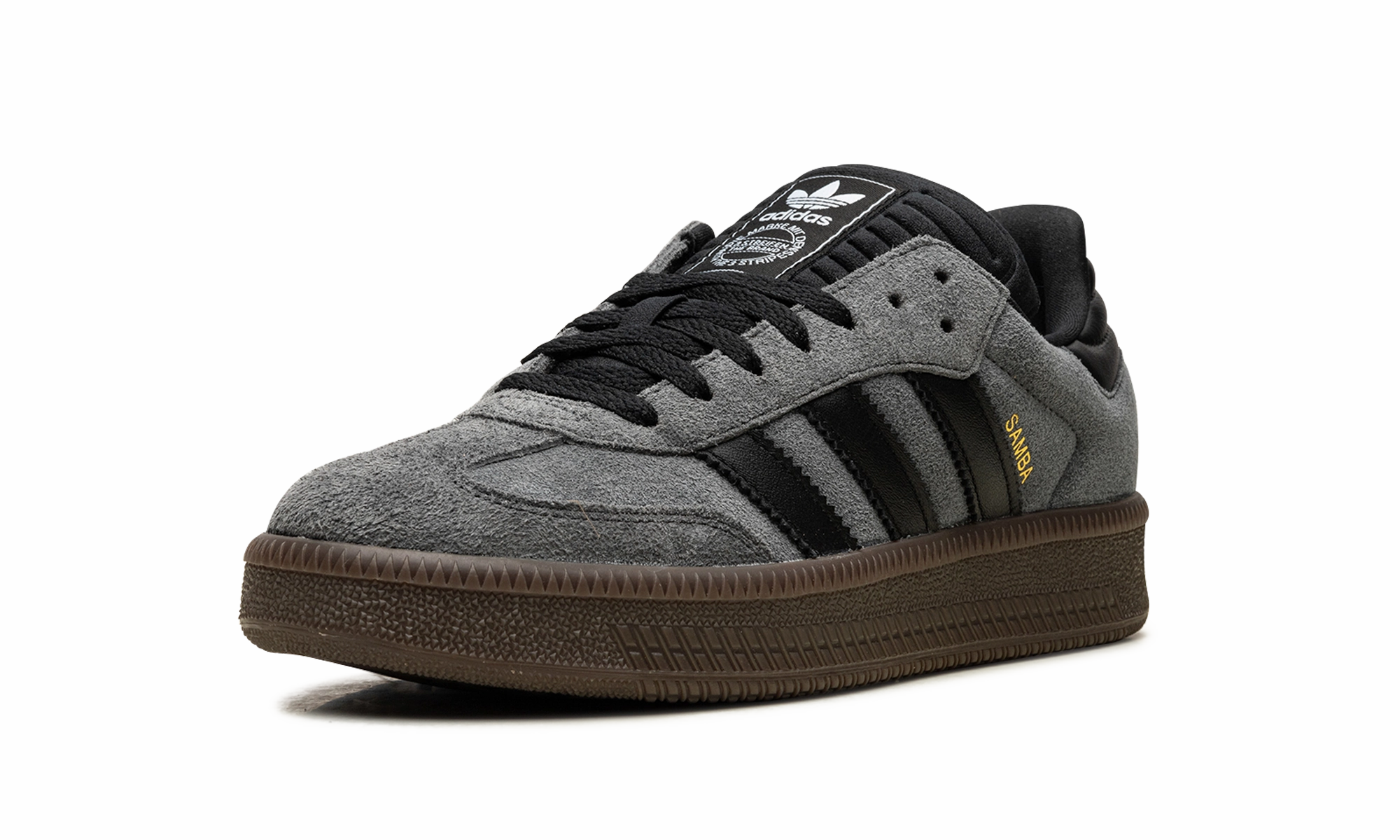 Balanced weight WideToeBox SAMBA XLG "Grey Suede"