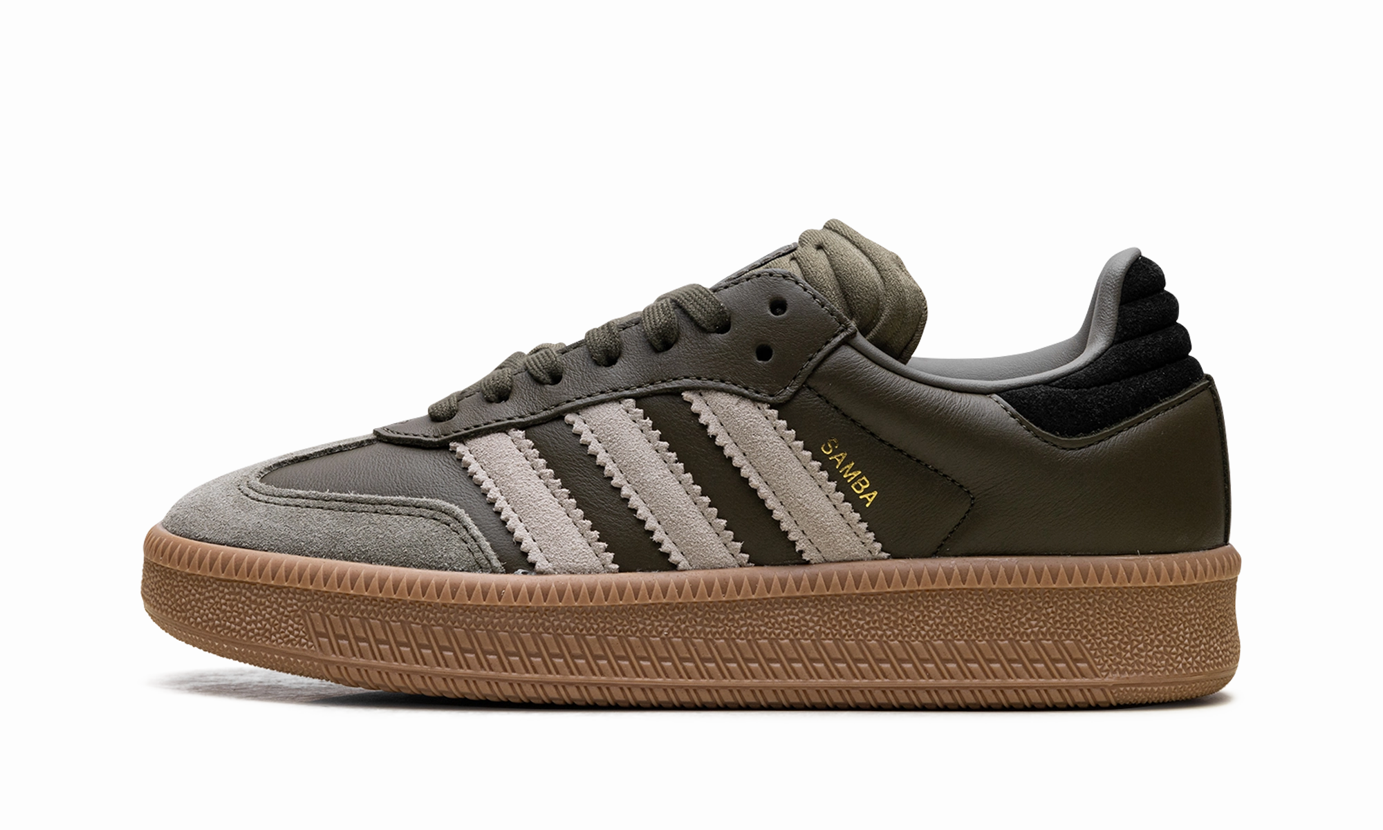 Samba XLG "Olive Strata Wonder Beige Gold Metallic" Steady Pace