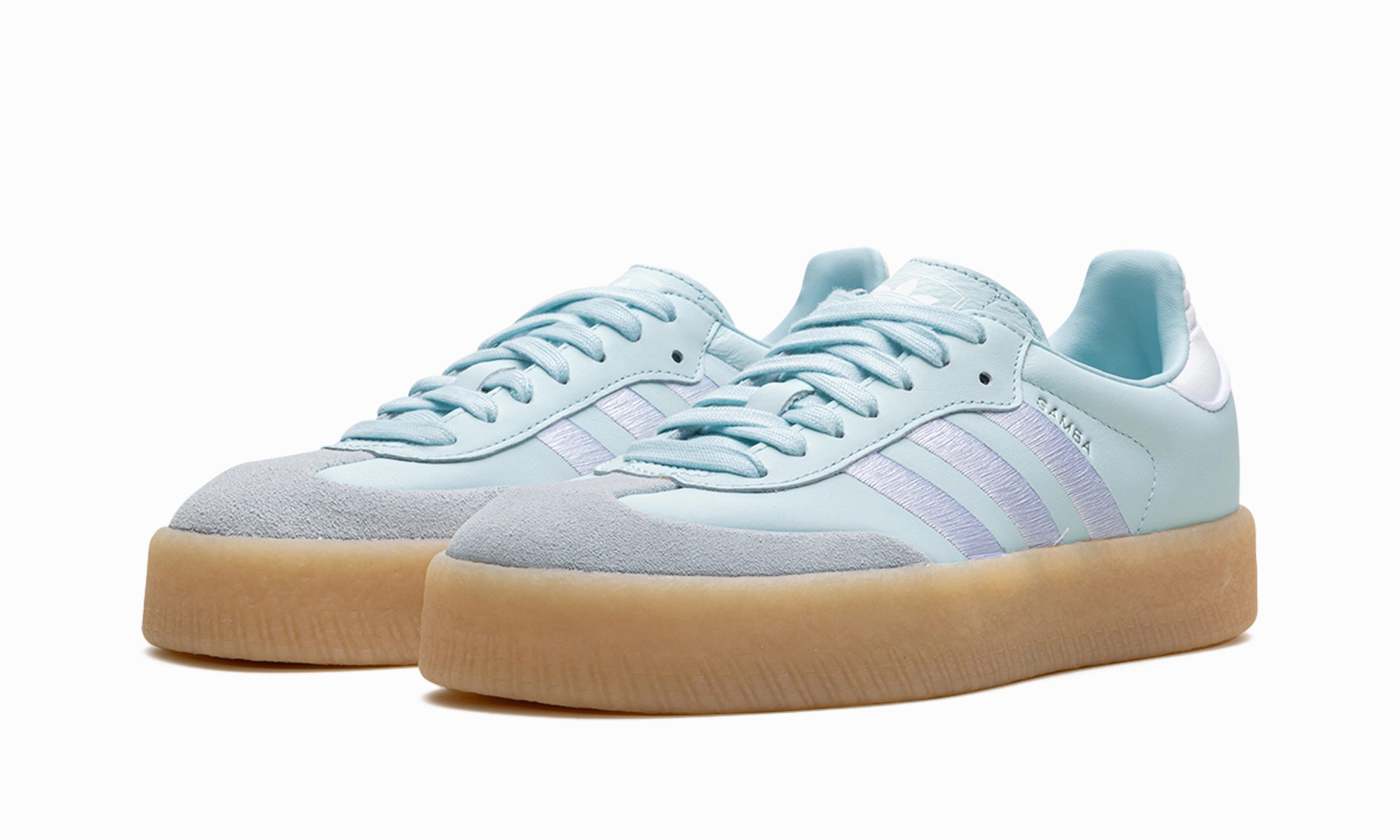 Sambae WMNS "Almost Blue Silver Metallic Gum" Outdoor Leisure Soft Design