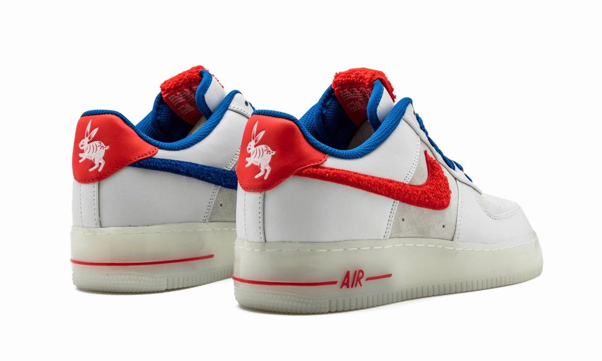 cushioned collar Air Force 1 Supreme Low "Year Of The Rabbit"