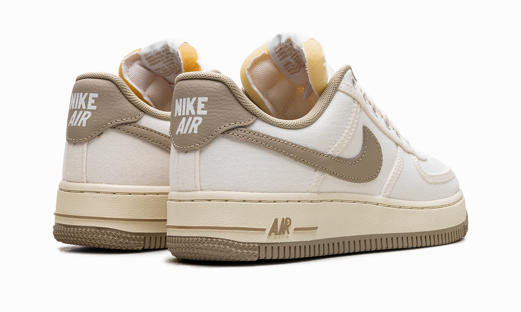 Air Force 1 Low '07 WMNS "Sail Coconut" Easy Packing Slip   Resistant