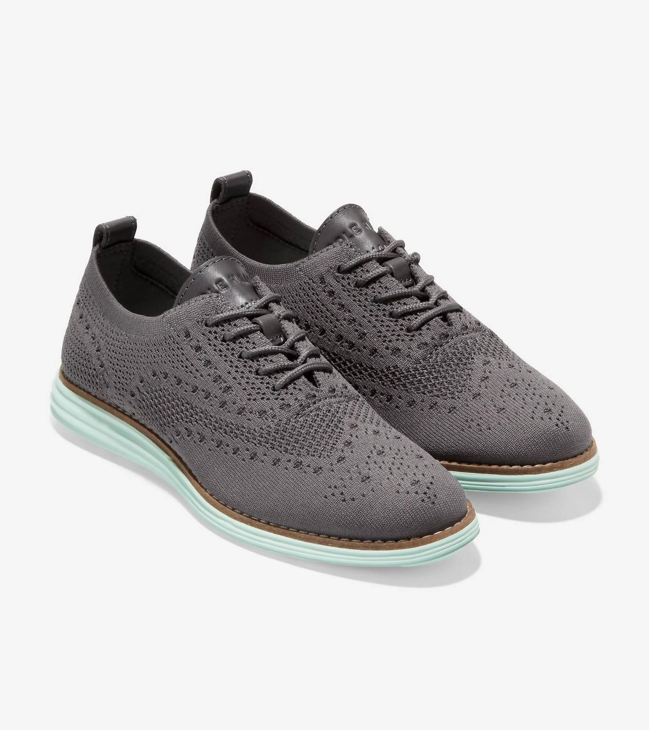 Women's Og Grand Stitchlite Wing Oxford In Dark Pavement Efficient Look
