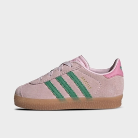 adidas Infants' Gazelle Pink / Green Reinforced Midfoot
