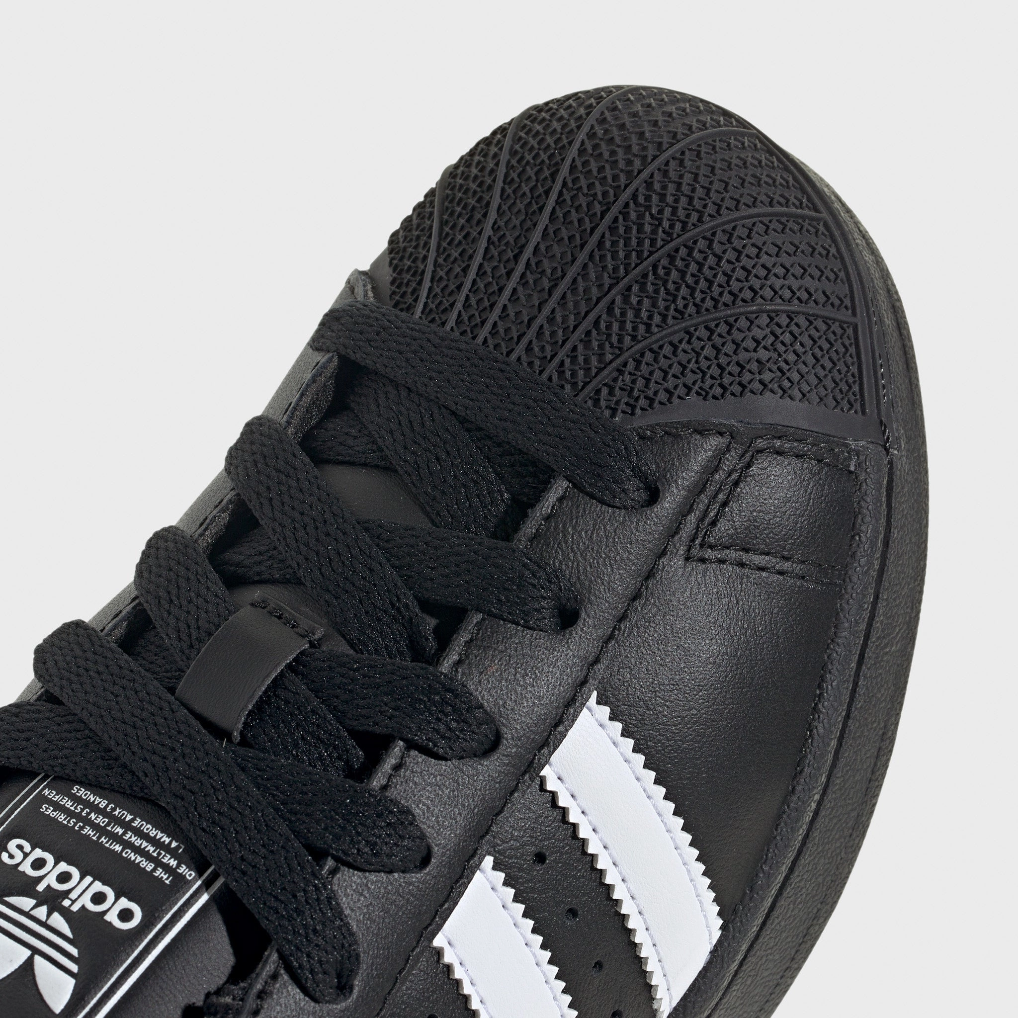 Compression Midsole Eco Ease adidas Juniors' Superstar II Core Black / White