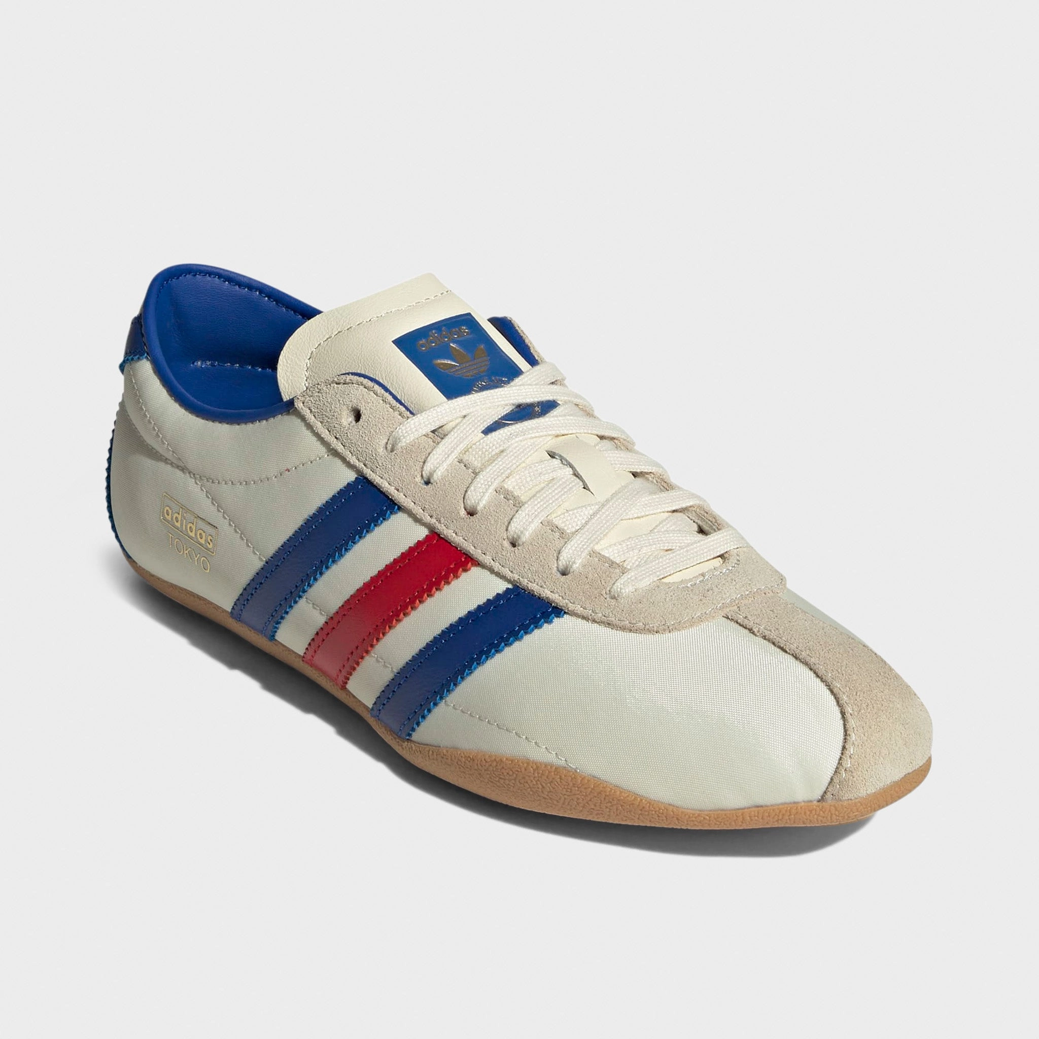 adidas Women's Tokyo Cream White / Team Royal Blue - Gum Sweat Control Seamless construction