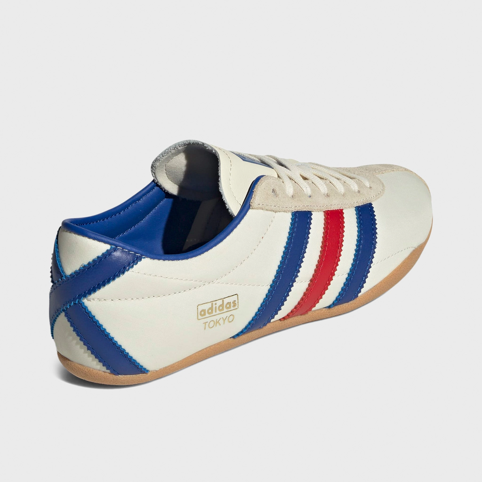 adidas Women's Tokyo Cream White / Team Royal Blue - Gum Customizable Fit Mechanism All Day Use