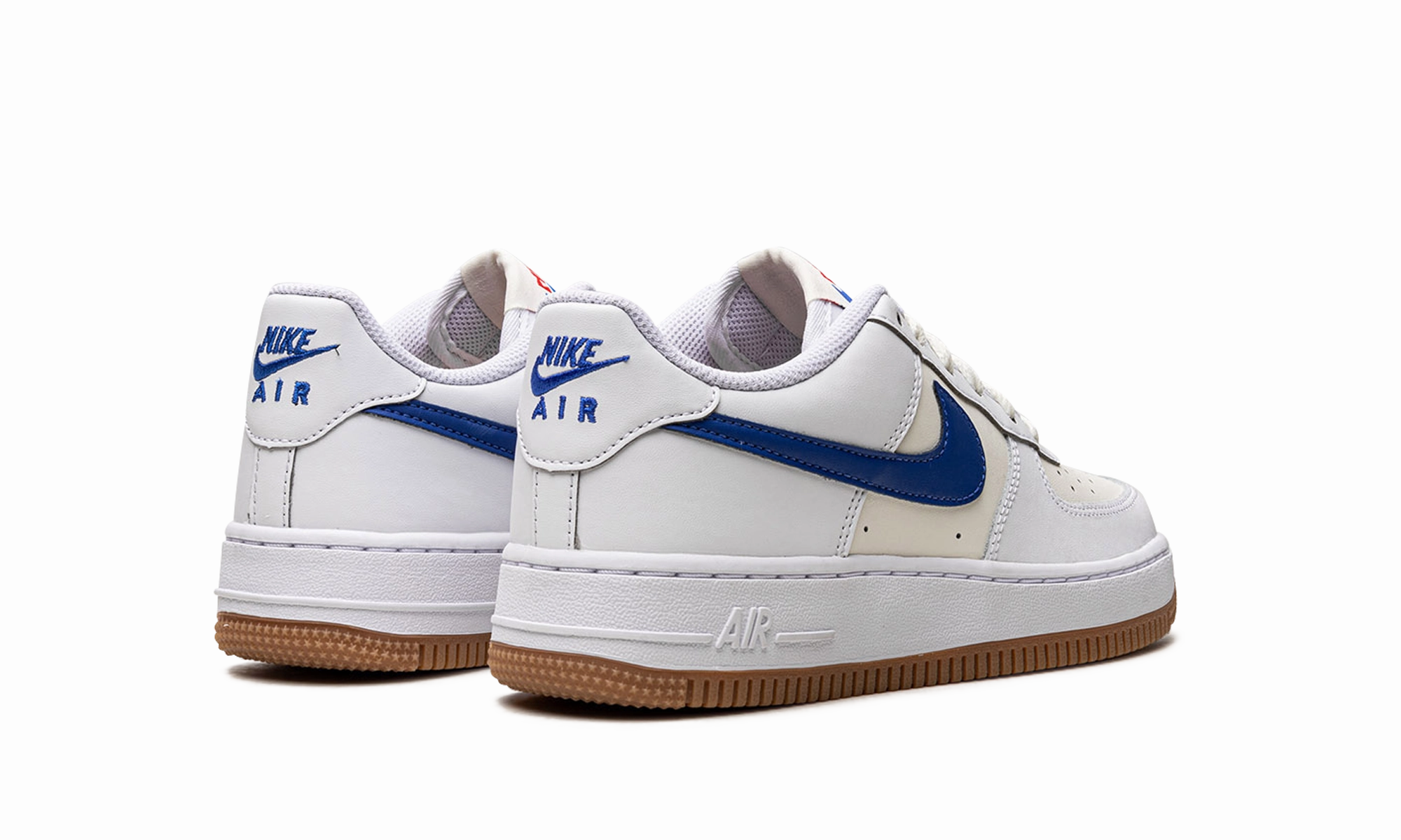 Air Force 1 Low GS "White Game Royal" Smooth Steps