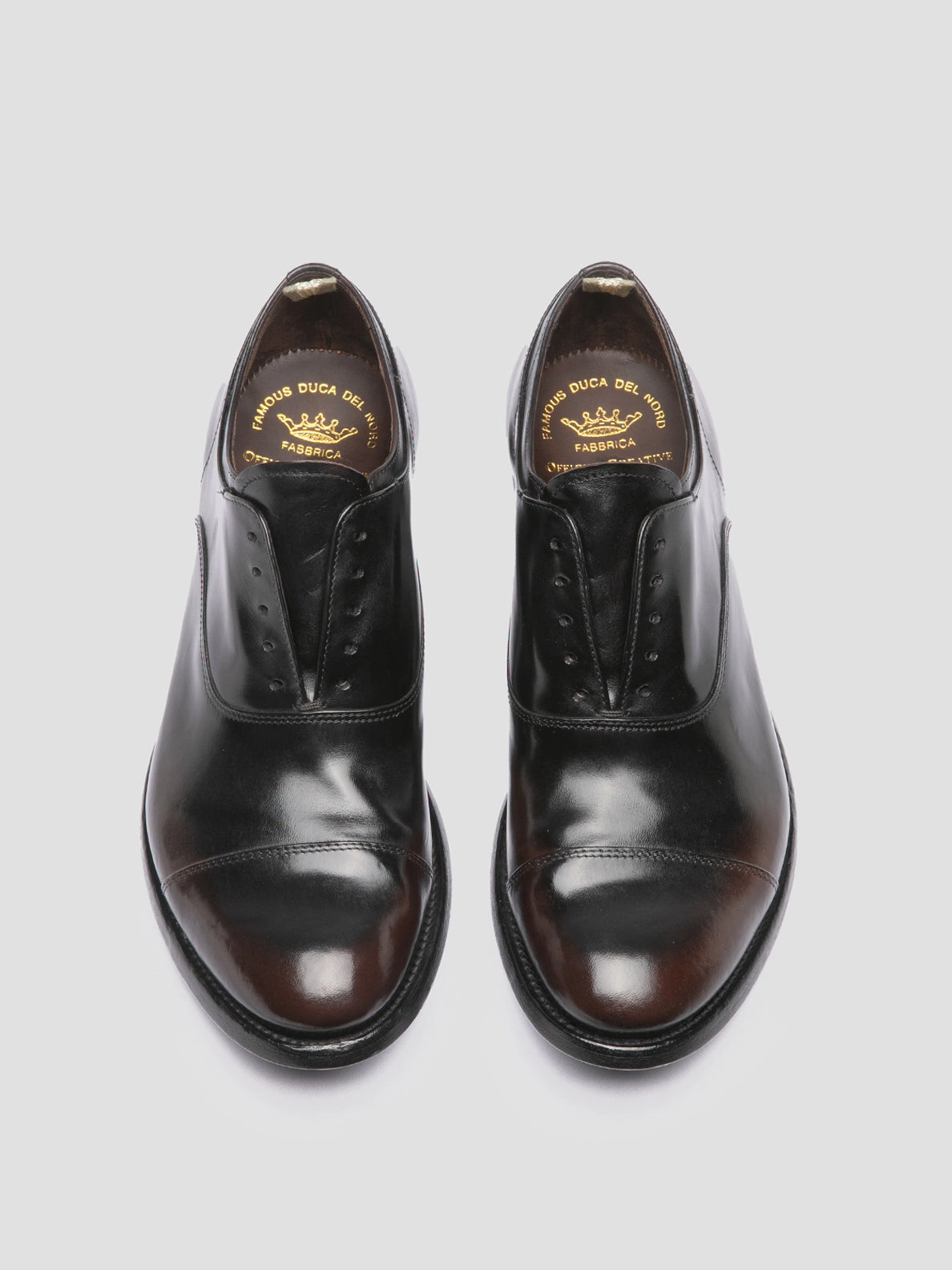 ANATOMIA 08 - Brown Leather Oxford Shoes Low Heel