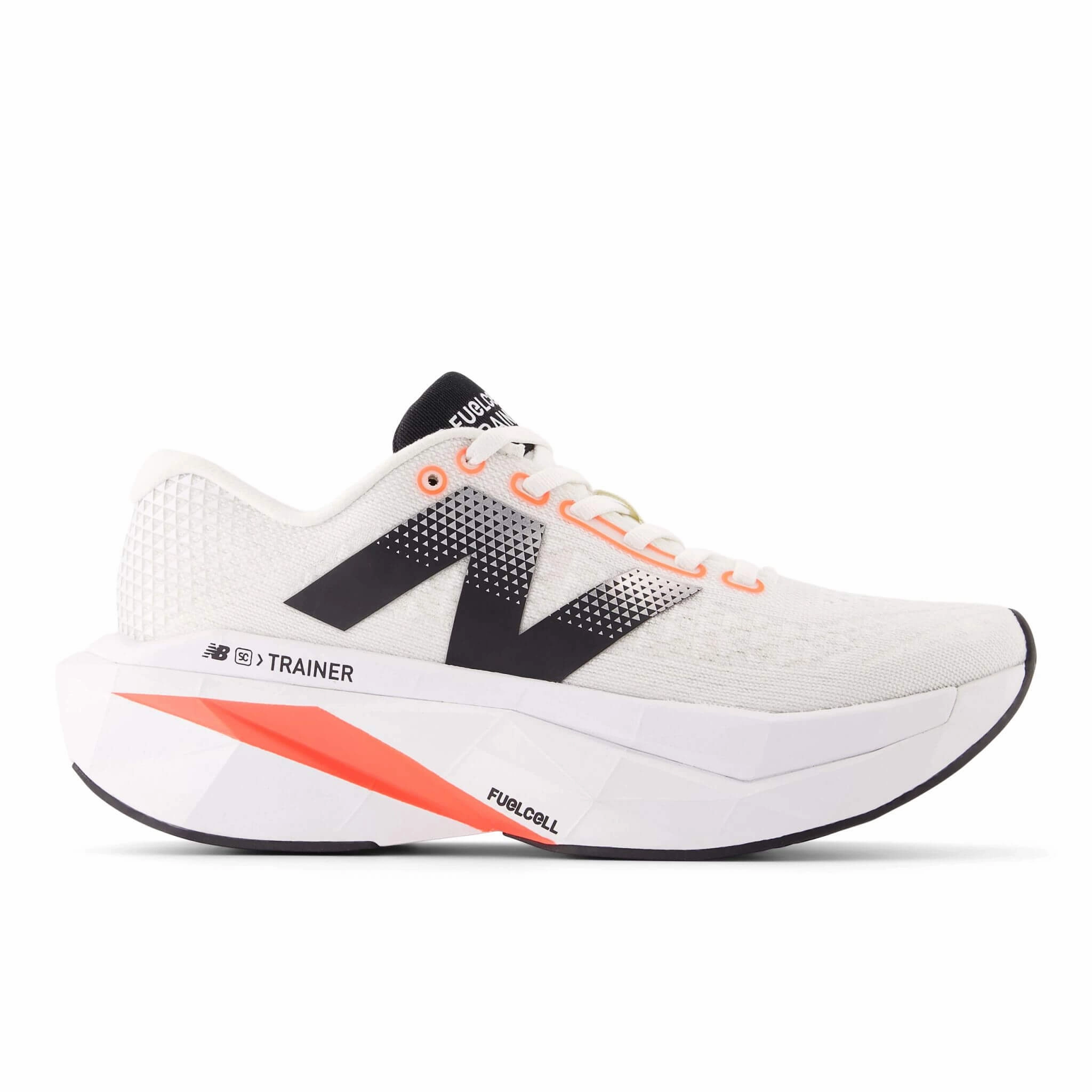 New Balance | Women's FuelCell SuperComp Trainer v3 Running Shoes - Sea Salt Anatomical Heel Cup
