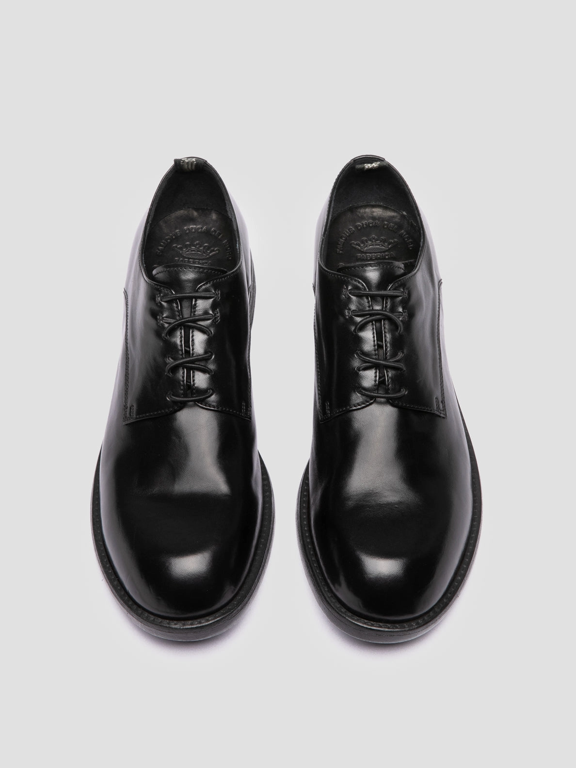 DIARY 009 - Black Leather Derby Shoes Reliable Build