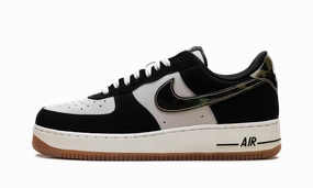 Air Force 1 Low '07 LV8 "Black Patent Camo Swoosh" Non Restrictive Fit