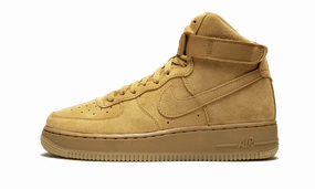 Air Force 1 High LV8 GS "Wheat" Reinforced toe Durable Feel