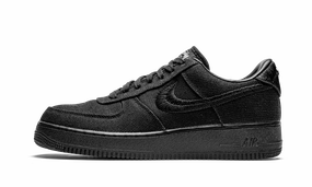 Airport Style TPU sole Air Force 1 Low "Stussy - Black"